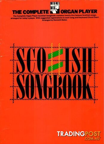 Complete Organ Player â Scottish Songbook