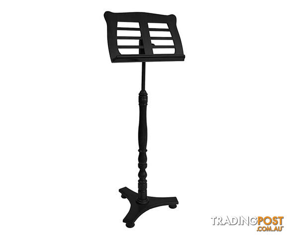 Black Wooden Music Stand