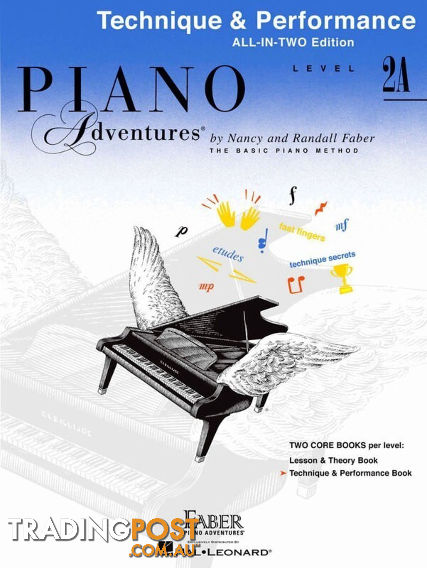 Piano Adventures All-In-Two Level 2A  Technique & Performance Book