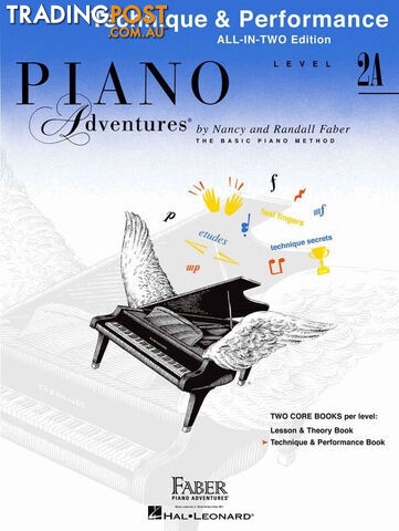 Piano Adventures All-In-Two Level 2A  Technique & Performance Book