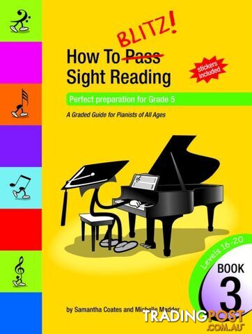 HOW TO BLITZ SIGHT READING BOOK 3 (GR5)