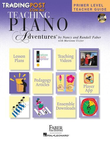 Teaching Piano Adventures Primer Level Teacher Guide - Second Edition