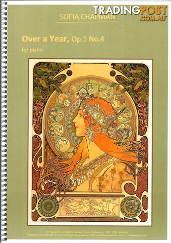 Chapman â Over a Year, Op. 34 â Piano