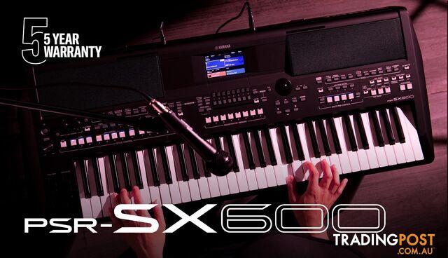 Yamaha  Arranger Workstations Keyboard ~The all new PSR-SX600