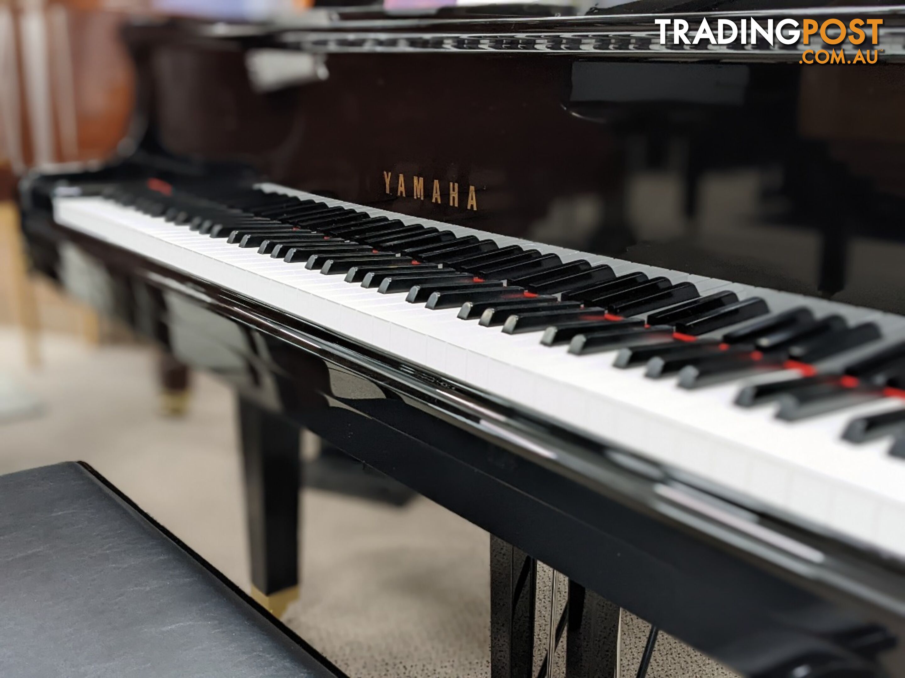  Yamaha Baby Grand Piano GB1K Ebony Polished 