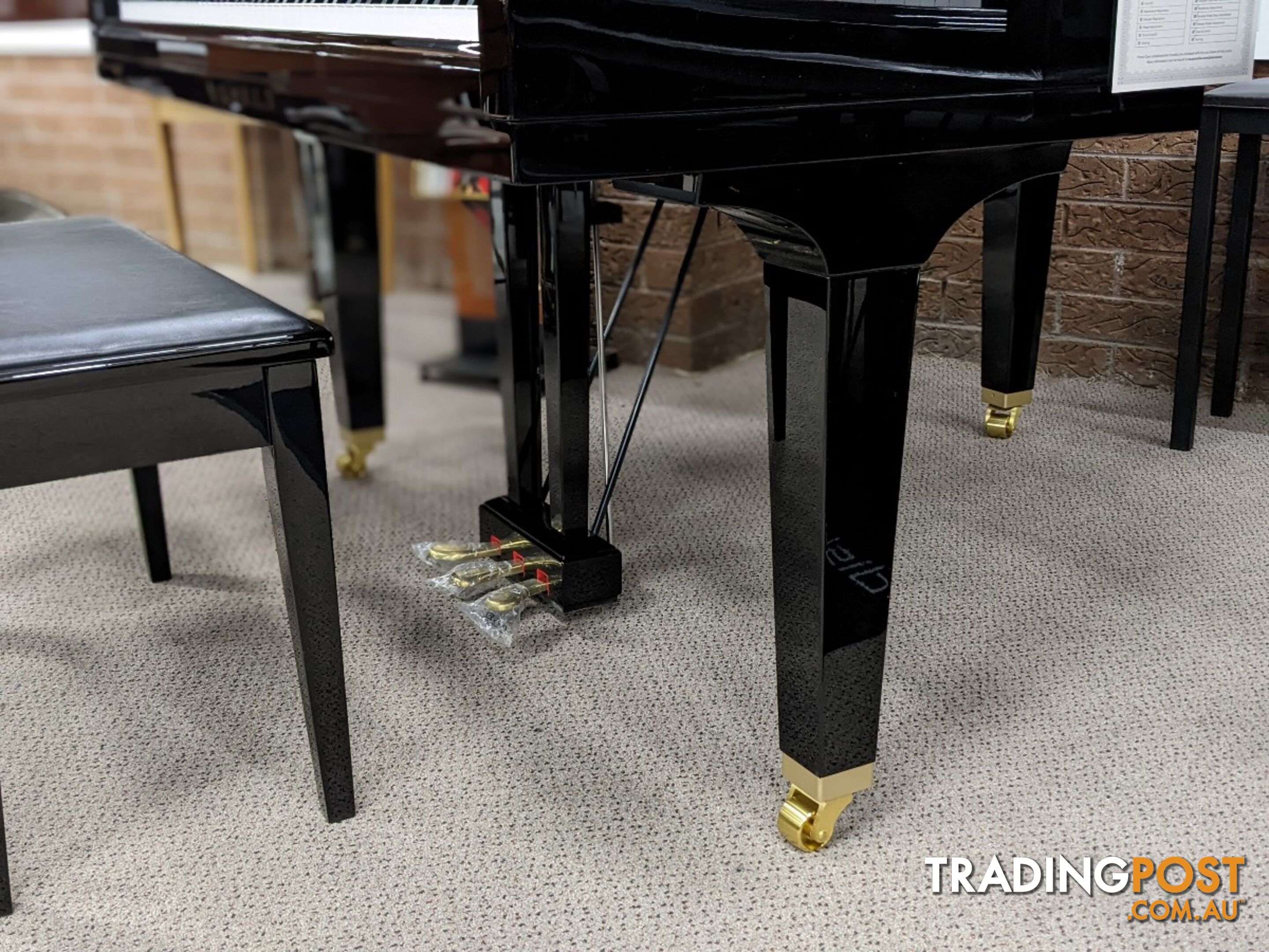  Yamaha Baby Grand Piano GB1K Ebony Polished 