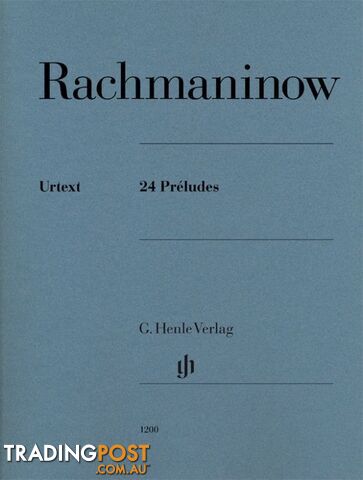 PRELUDES 24 FOR PIANO