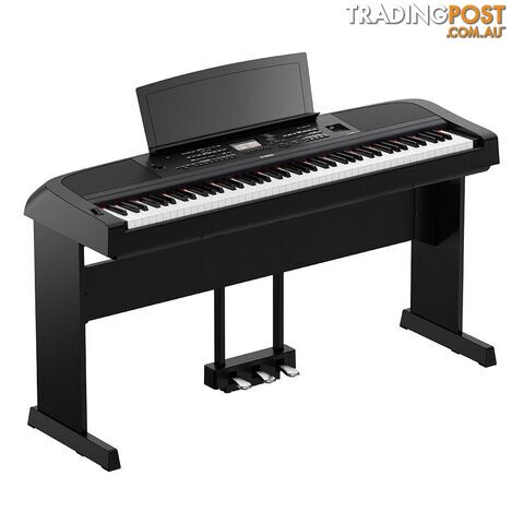 Yamaha DGX-670B Portable Grand Digital Piano â Black with L-300 Stand & LP-1...