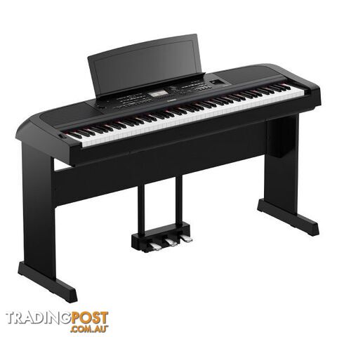 Yamaha DGX-670B Portable Grand Digital Piano â Black with L-300 Stand & LP-1...