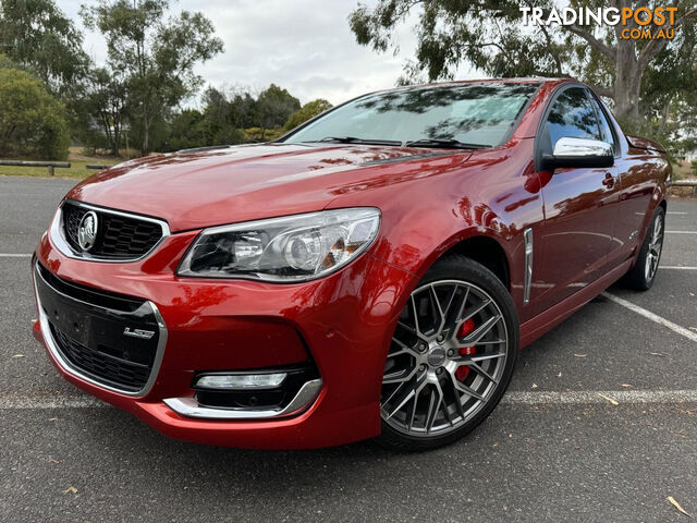 2016 HOLDEN UTE SS V REDLINE VF SERIES II UTE