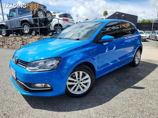 2016 VOLKSWAGEN POLO 81TSI COMFORTLINE 6R HATCH