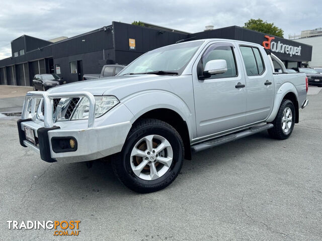 2013 NISSAN NAVARA ST D40 DUAL CAB PICKUP