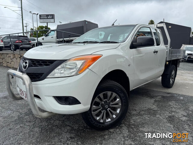 2014 MAZDA BT50 XT HI-RIDER UP CAB CHASSIS