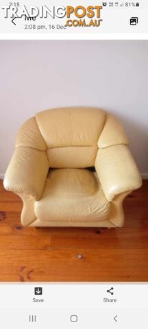 Bright Yellow Armchair