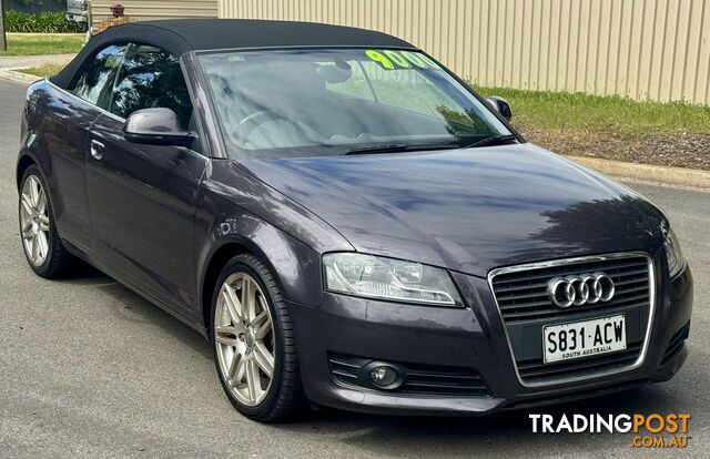 2009 AUDI A3 8P CONVERTIBLE
