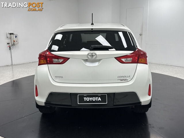 2013 TOYOTA COROLLA ASCENT SPORT  HATCH