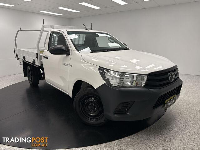 2020 TOYOTA HILUX WORKMATE  CAB CHASSIS