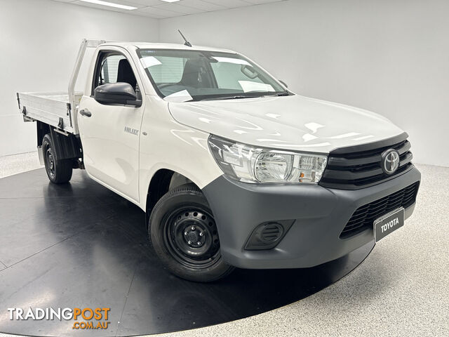 2019 TOYOTA HILUX WORKMATE  CAB CHASSIS