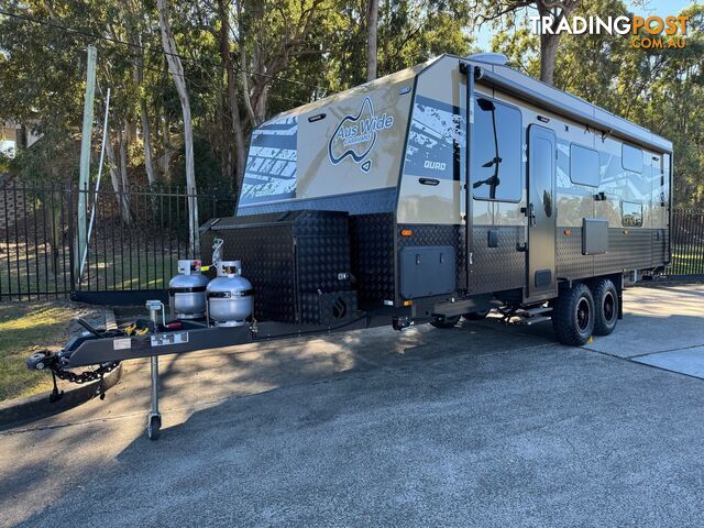 2024 AUSWIDE 24FT QUAD BUNK OFFROAD CARAVAN