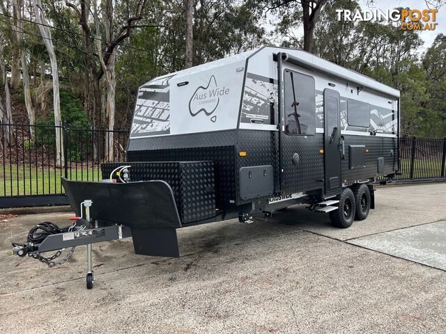 2024 AUSWIDE 22FT OFFROAD DOUBLE BUNK CARAVAN WITH TRUSS CHASSIS