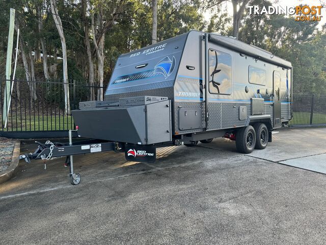 2024 RED CENTRE TANAMI + 20FT8 REAR DOOR OFFROAD CARAVAN