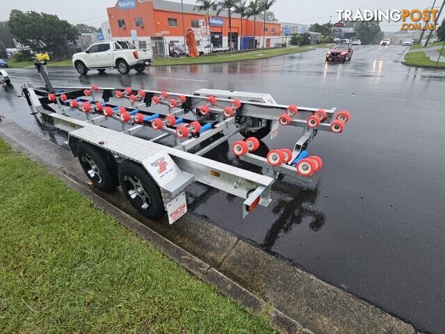 Swiftco 6.9 ALUMINIUM I BEAM Boat Trailer (3000kg) USA DEEMAXX Ventilated Brake system