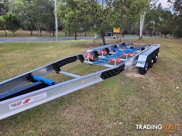 Swiftco 7.20 ALUMINIUM I BEAM Tri Axle Boat Trailer (4500kg) USA DEEMAXX Ventilated Brake system - photo 3 of 9