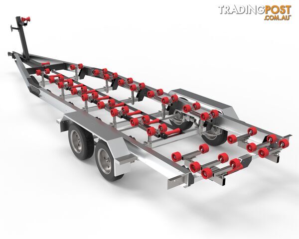 Swiftco 7.20 ALUMINIUM I BEAM Boat Trailer (3500kg) USA DEEMAXX Ventilated Brake system - photo 2 of 7
