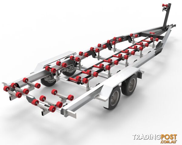 Swiftco 7.20 ALUMINIUM I BEAM Boat Trailer (3500kg) USA DEEMAXX Ventilated Brake system - photo 3 of 7