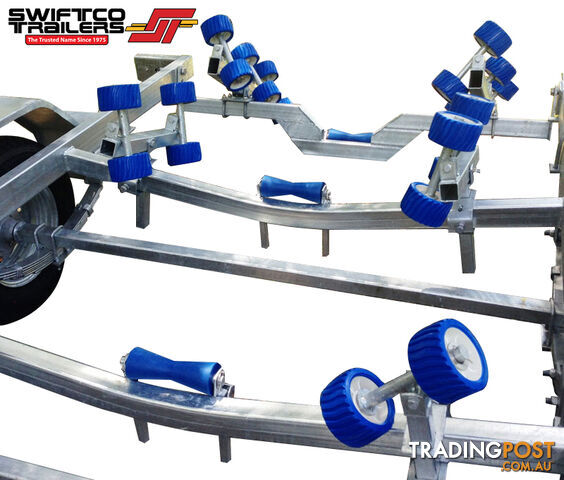 Swiftco 6 Metre Boat Trailer Wobble Rollers - 2600KG RATED DEEMAXX Ventilated Brake system - photo 4 of 5