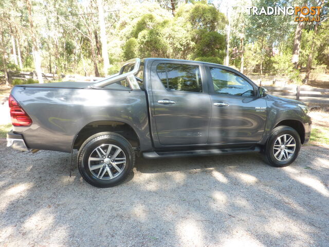 2018 Toyota Hilux DUAL CAB GUN126R-DTFMHQ SR5 Ute Manual