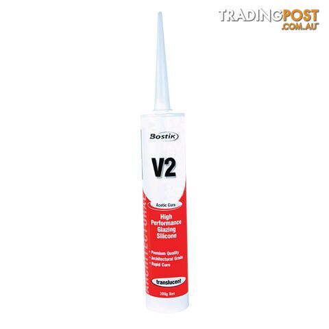 V2 Silicone Sealant Acetic Cure - Clear