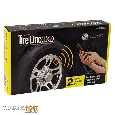 LCI Lippert TIRE LINC 2.0 AU Bluetooth TPMS EXPRESS - 2 Sensors