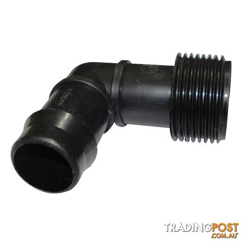 19mm Barbed x 3/4" BSP Male Threaded Elbow