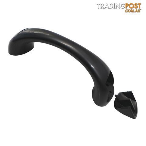 Black Plastic Grab Handle