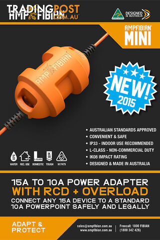 Ampfibian Mini 15AMP to 10AMP Adaptor - photo 2 of 2