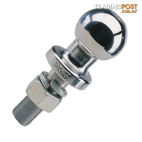 Chrome Plated Tow Ball - 2.5 Ton