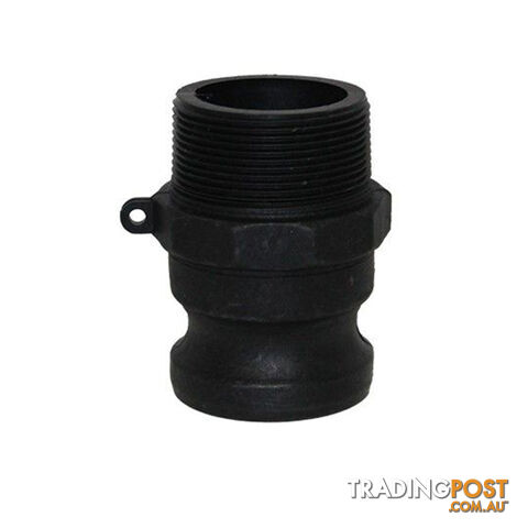 POLY CAMLOCK F.- Male Connector to MBSP Thread - 25mm.