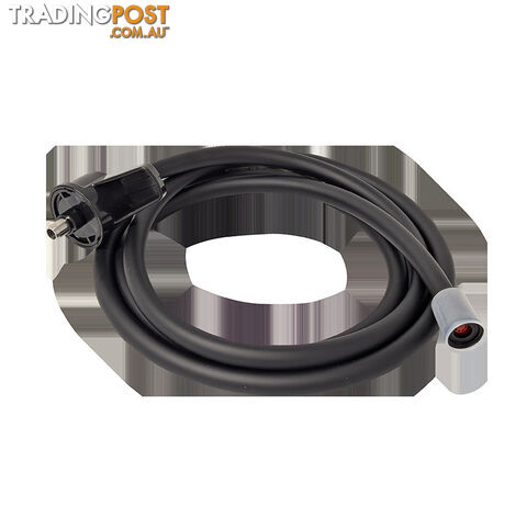 COAST RV Camper Shower - Long Black 2.5m Hose & Tap Attachment