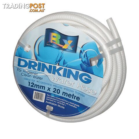 White Non-Toxic Reinforced Water Hose