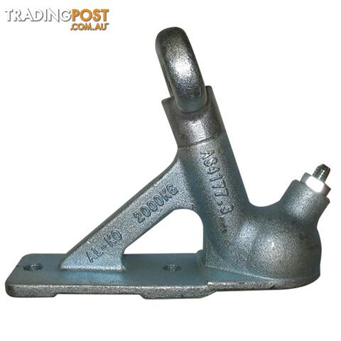 Alko 2-Hole Bolt On 50mm Coupling Zinc Plated