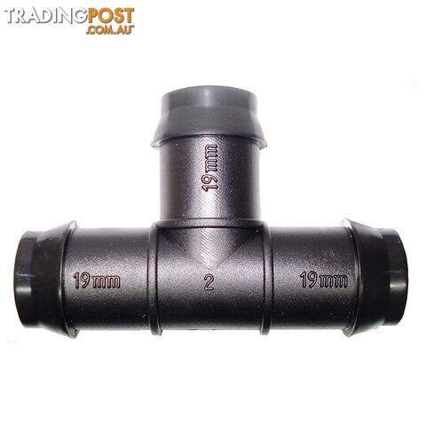 Plastic Barbed Tee 19mm