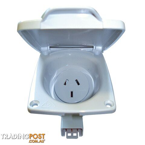 CMS 10AMP Double Pole Socket Outlet