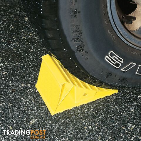 Camco Wheel Chock-Suitable for 26" Wheel Diameter