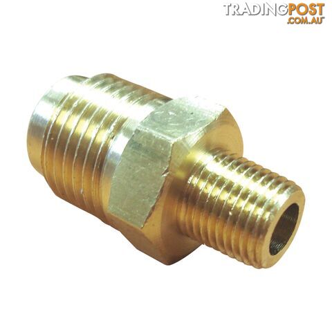 SAE Male x BSP Tapered Male Union 3/8" x 3/8"