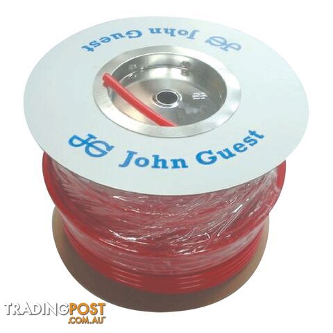 John Guest Red 12mm x 100m Roll of Tubing