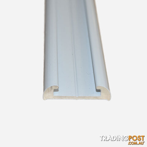 TRULINE FLAT ALUMINIUM WHITE Narrow 4.8 M