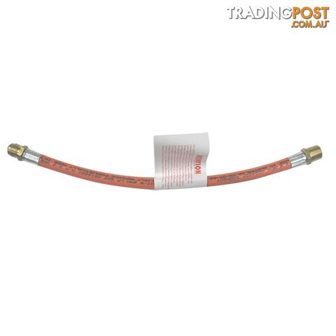 Gas Hose 3/8â BSPM x 3/8â SAEM x 300mm