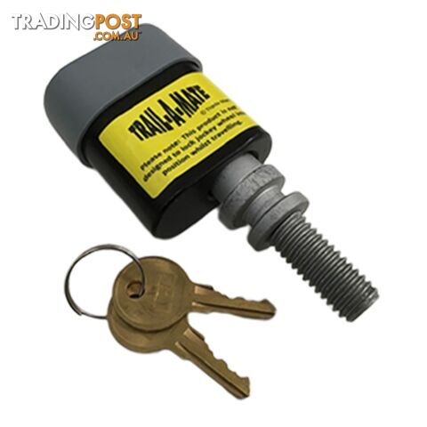 Jockey Wheel Clamp Anti-Theft Lock by Trail-A-Mate