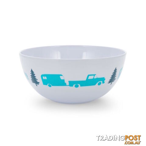 Camco Melamine Bowl, Trailer/Tree Pattern